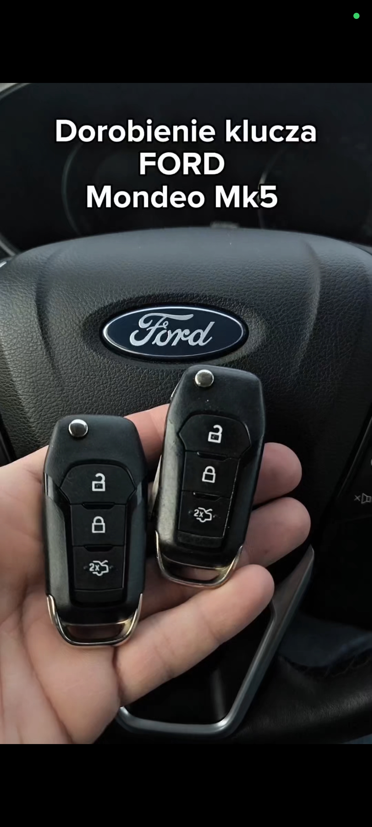 Dorabianie klucza Ford Siewierz Rabil KeyLab